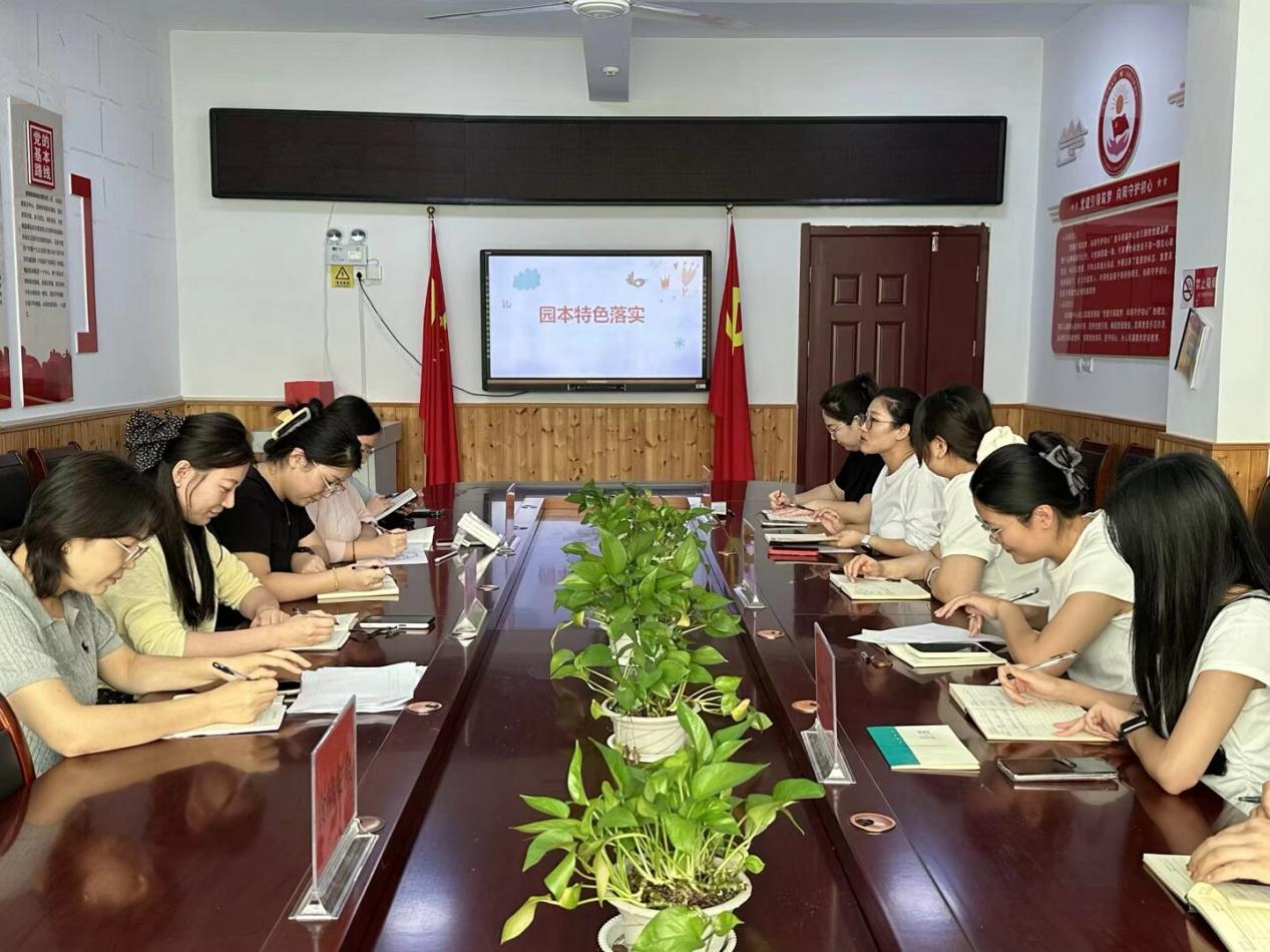 丰阳镇中心幼儿园开展园本特色课程落实教研活动(图1)