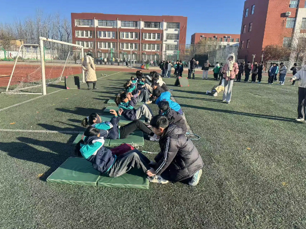 平邑县第四实验小学开展体质健康监测抽测活动(图2)