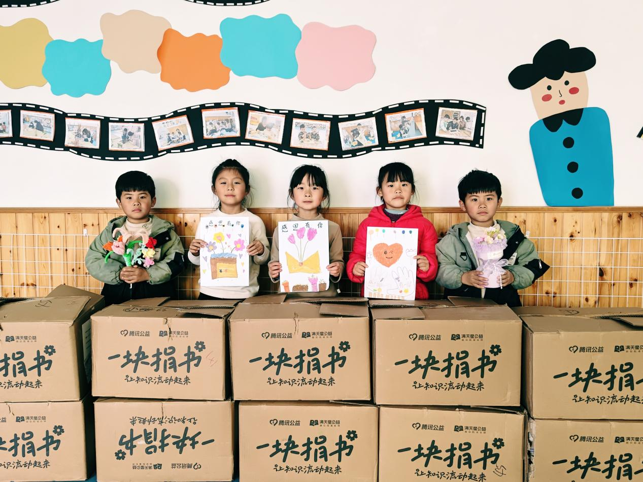 平邑县丰阳镇中心幼儿园开展“一块捐书”感恩活动(图2) 平邑县丰阳镇中心幼儿园开展“一块捐书”感恩活动(图2)