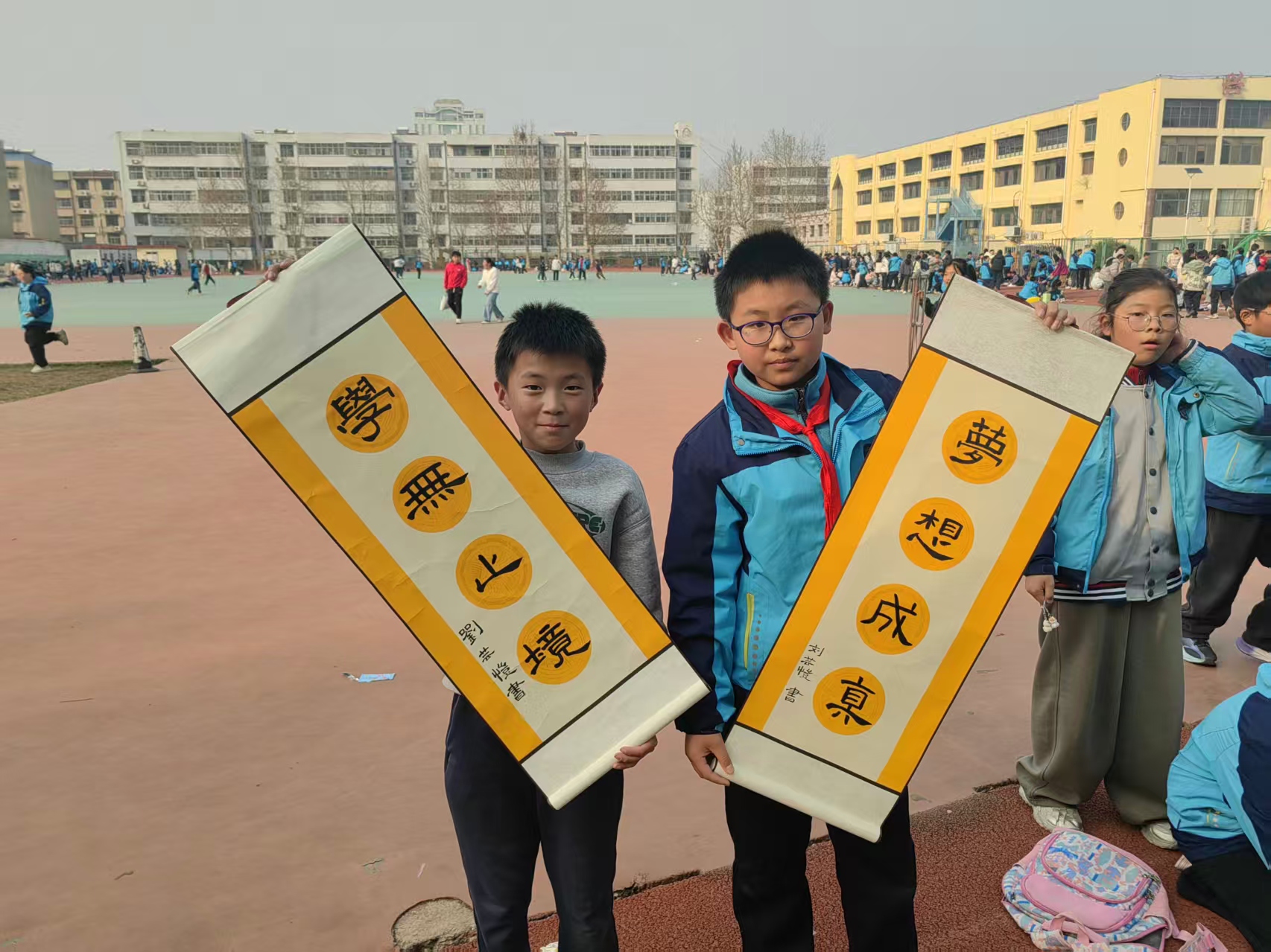 平邑兴蒙学校 第二届红领巾实践市场热闹开市(图1) 平邑兴蒙学校 第二届红领巾实践市场热闹开市(图1)