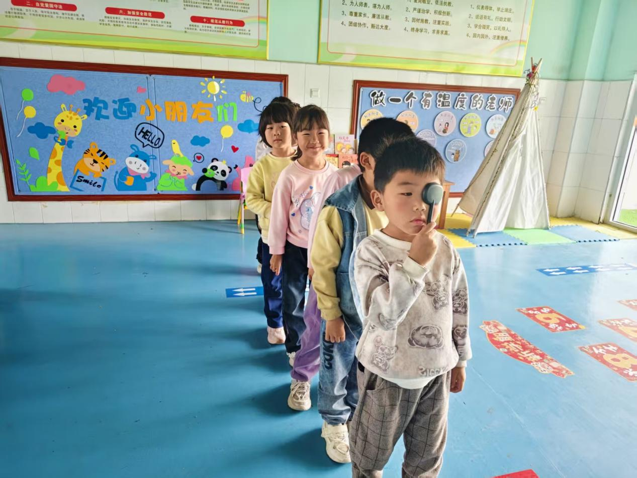 平邑县丰阳镇中心幼儿园开展春季健康查体活动(图2)