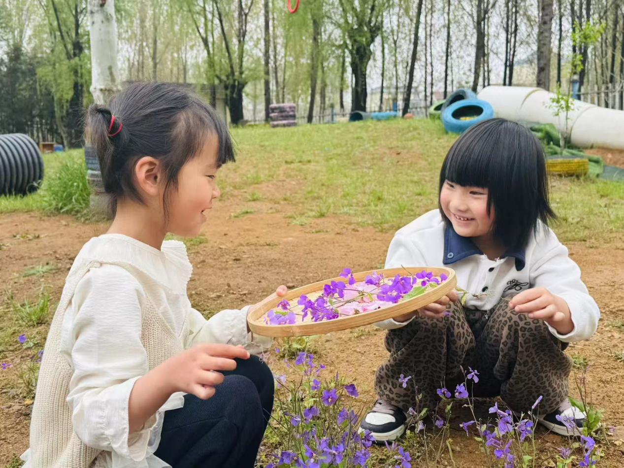 平邑县丰阳镇中心幼儿园开展植物拓印美育活动(图2) 平邑县丰阳镇中心幼儿园开展植物拓印美育活动(图2)