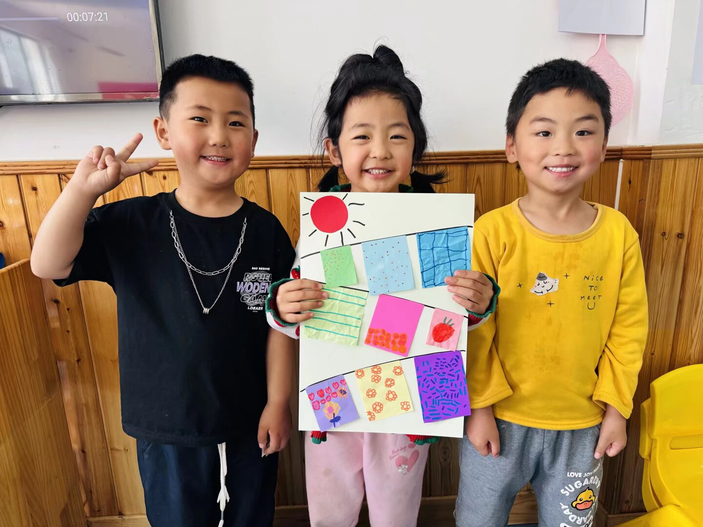 平邑县丰阳镇中心幼儿园开展五一劳动节主题活动(图3)