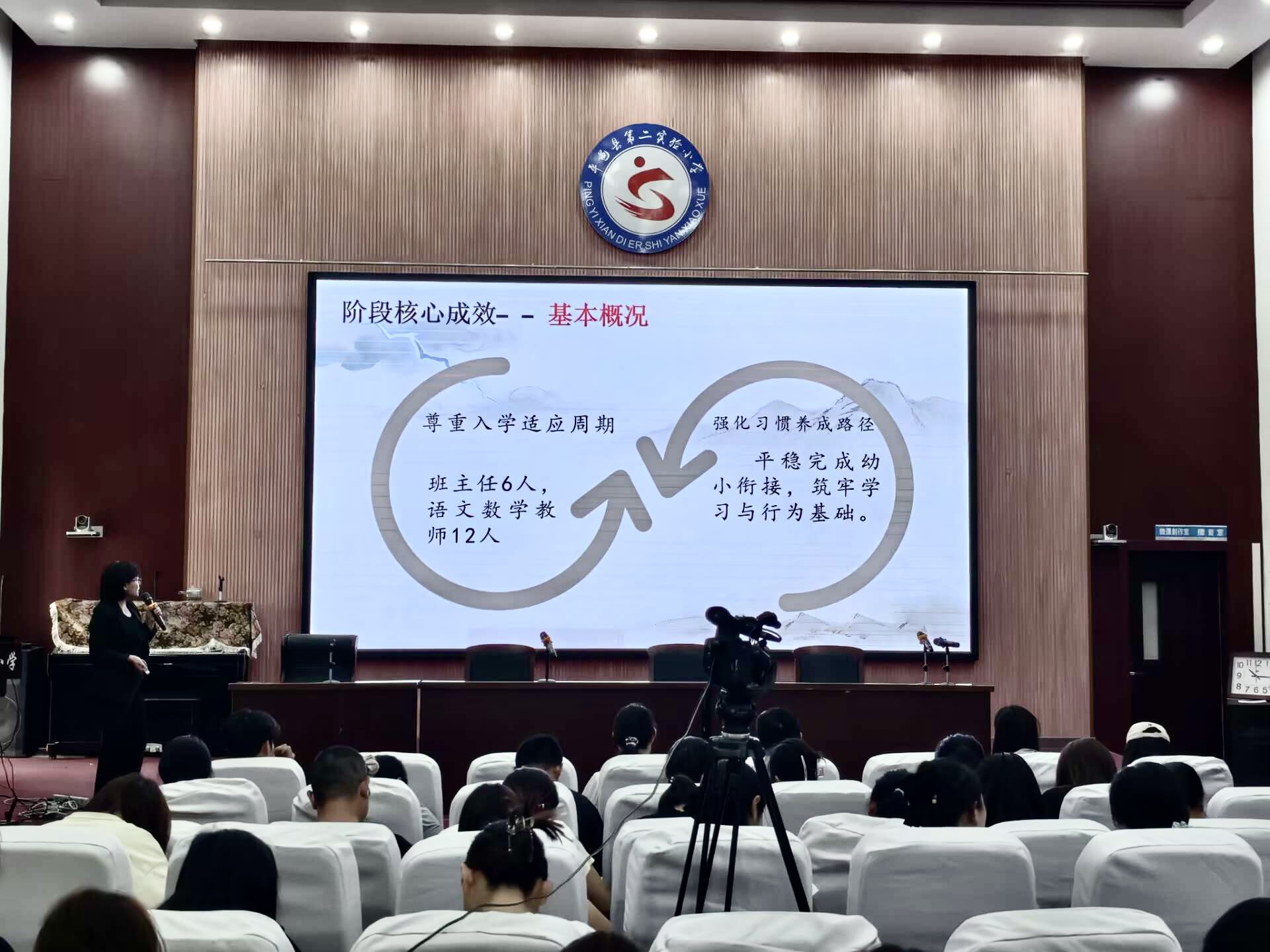 交流管理经验 共探育人方法  平邑县第二实验小学开展低年级班级管理论坛活动