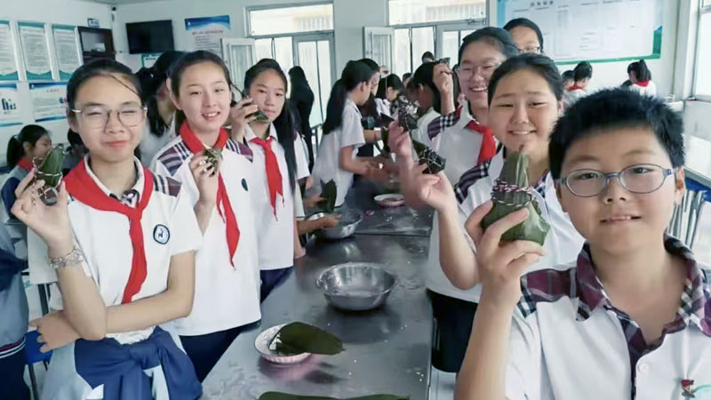 【校园动态】平邑县实验小学文化路校区端午实践育人润童心(图4)