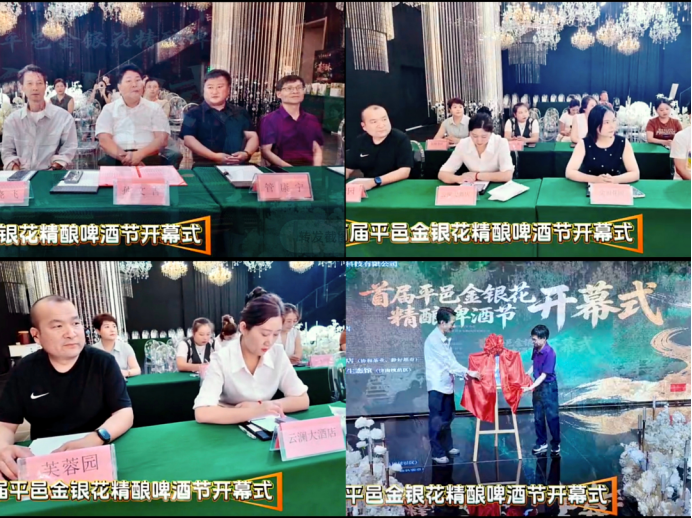 首届山东平邑金银花精酿啤酒节璀璨开幕(图2) 首届山东平邑金银花精酿啤酒节璀璨开幕(图2)